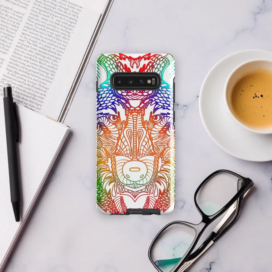 Wolf Head Mandala Phone Case product image (12)