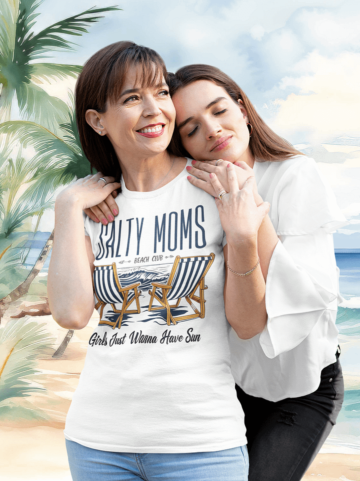 Salty Moms Beach Tee product image (1)
