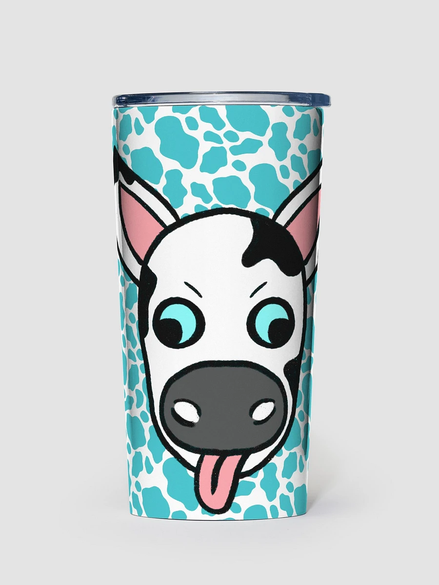 Funky Cow Blue Stainless Steal Tumbler product image (2)
