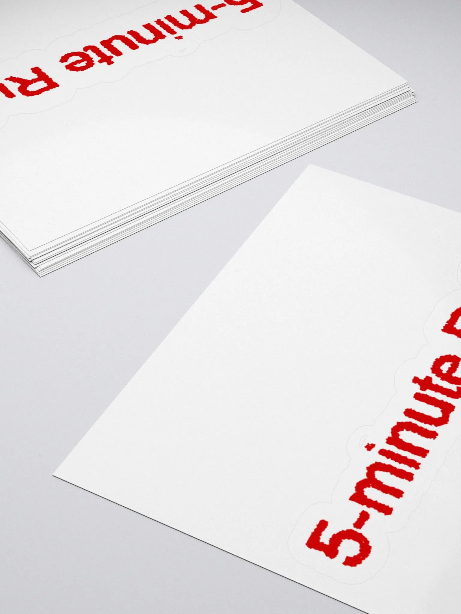 5-minute Rule Sticker product image (4)