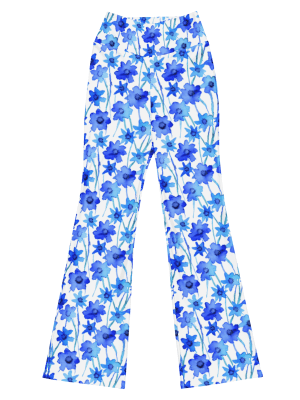 Blue Borage Flare Leggings product image (1)