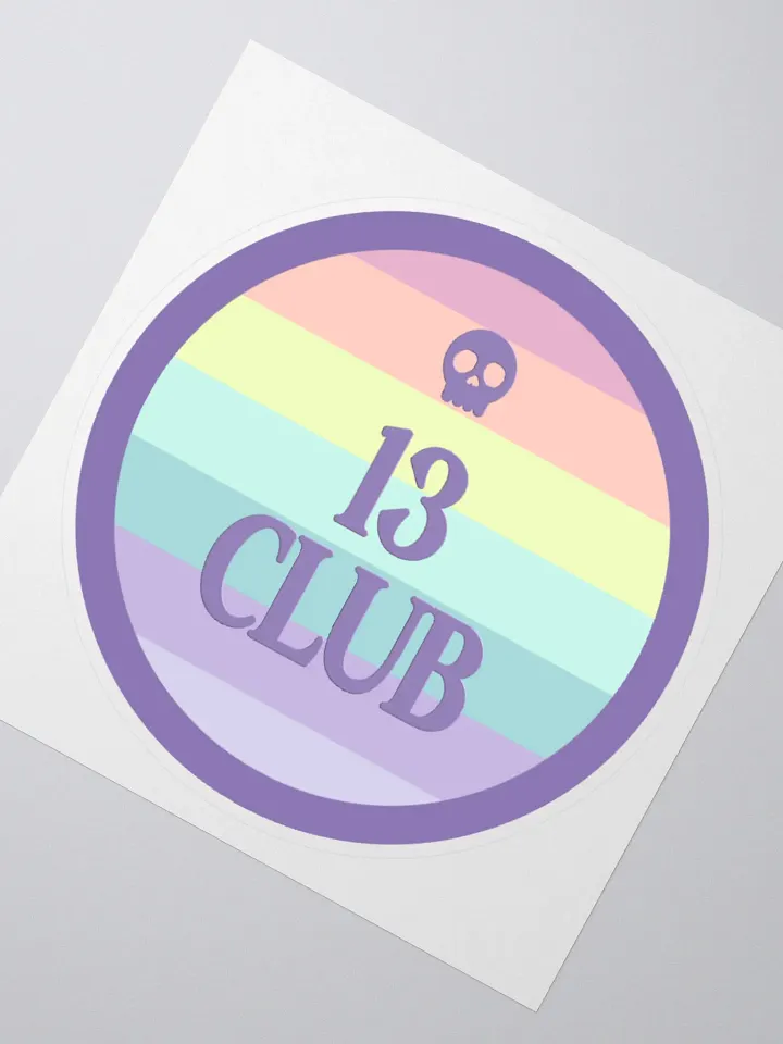 13 Club Sticker product image (2)