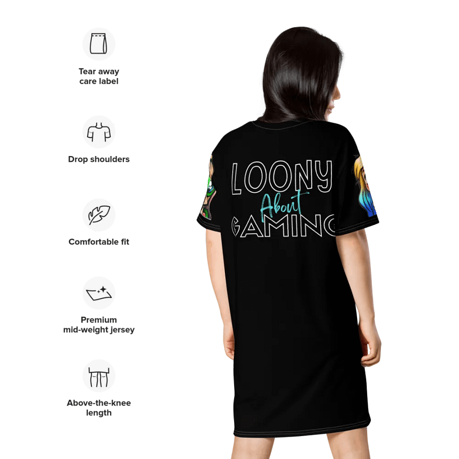Punky Loons Graffiti T-Shirt Dress product image (10)