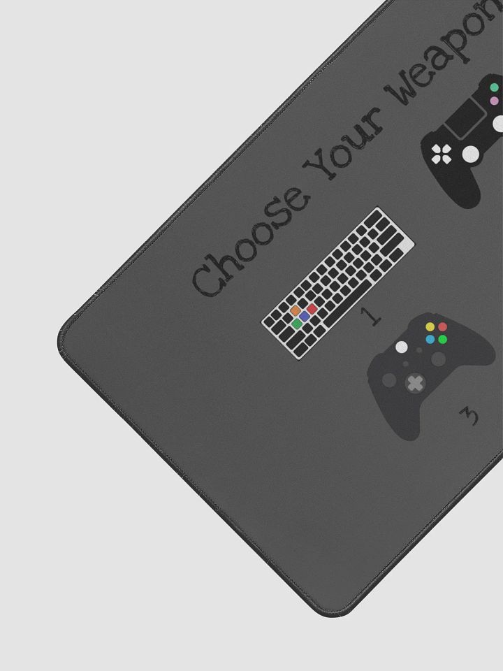Choose Your Weapon Desk Mat product image (2)