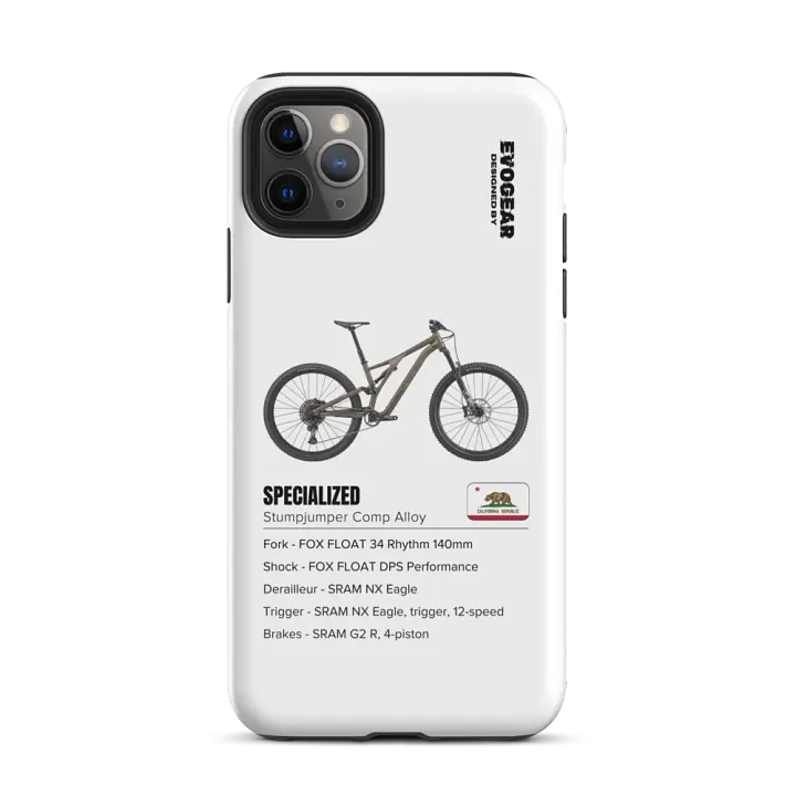 White Specialized Stumpjumper Comp Alloy iPhone Case product image (51)