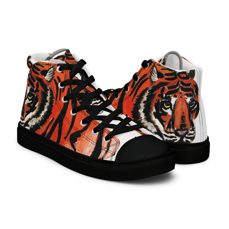 Hey tiger, High Top canvas shoes (mens) product image (5)