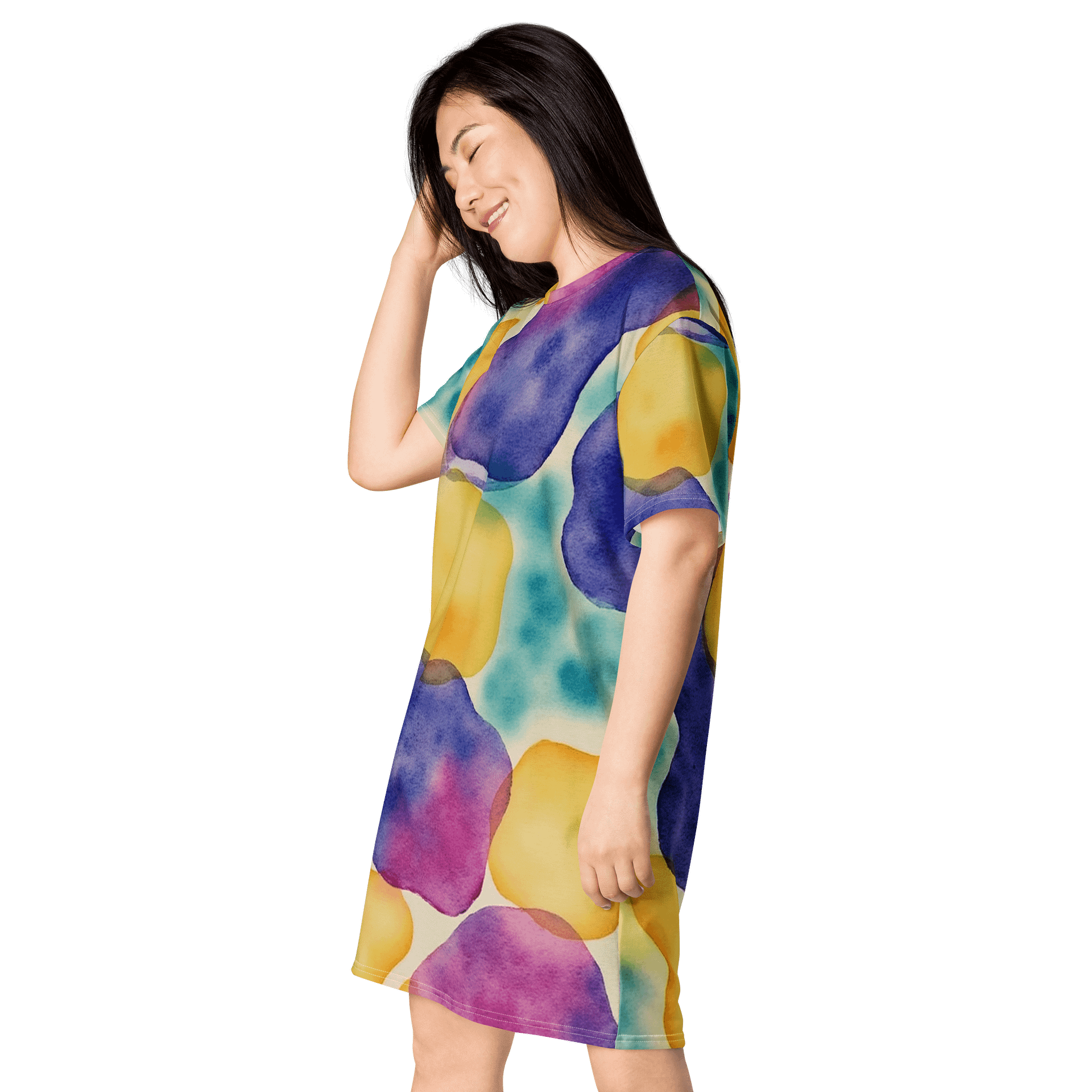 Barry Grady 'Blossom Breeze' Versatile T-Shirt Dress product image (3)