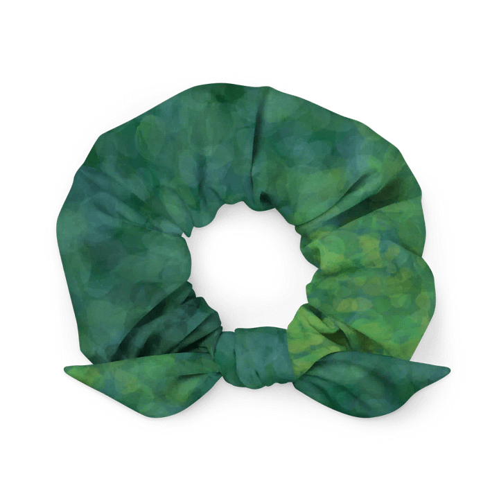Verdant Vibes All-Over Print Scrunchie product image (1)