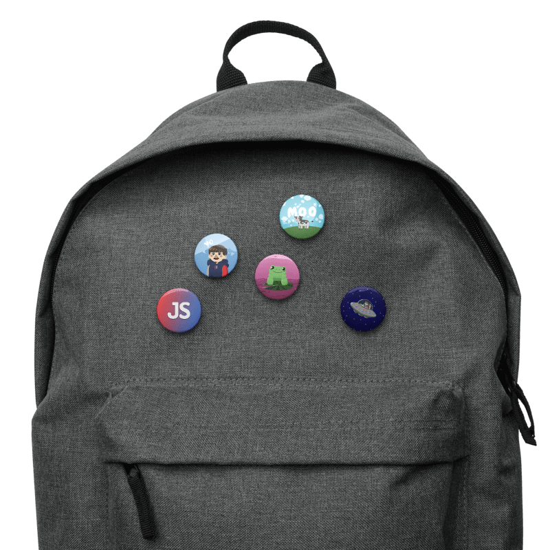 The JacobStreams Pin Badge Set product image (3)
