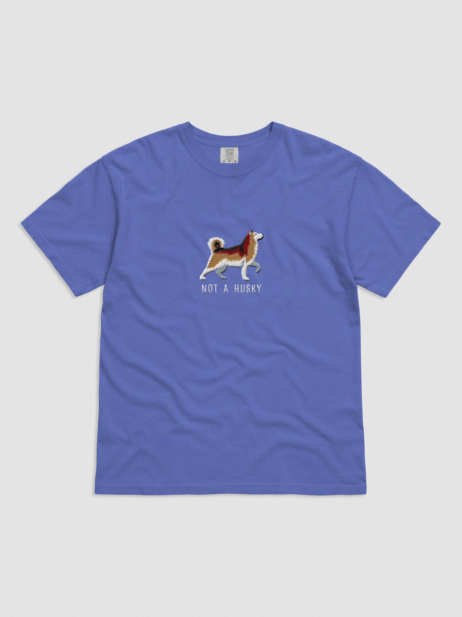 Not a Husky T-Shirt(Embroidered) of an Alaskan Malamute(Sable) product image (4)