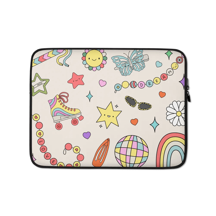 Whimsical Doodles Laptop Sleeve product image (1)