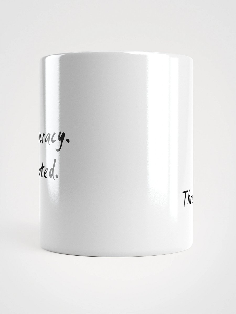 Threshing Pigeon mug. Democracy. Curated. product image (10)