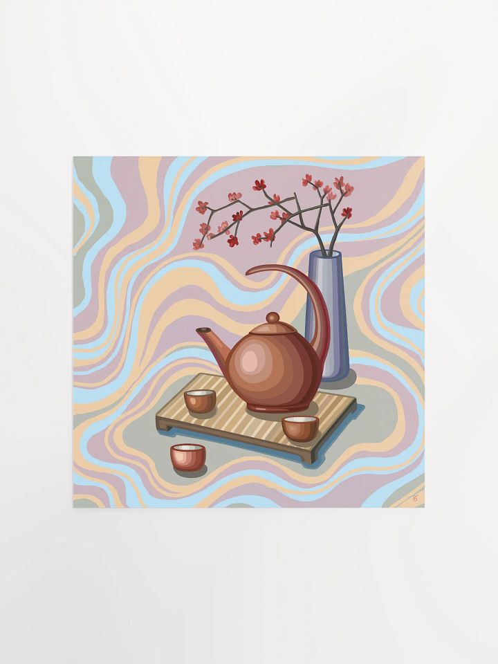 Serene Teatime Bliss Poster - Coffee Shop No. 11 product image (1)