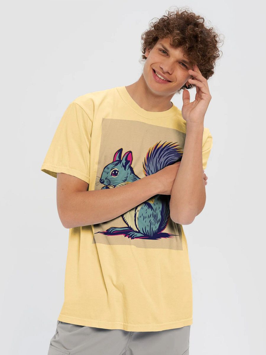 Vintage Comfort: Garment-Dyed Cotton Tee product image (5)