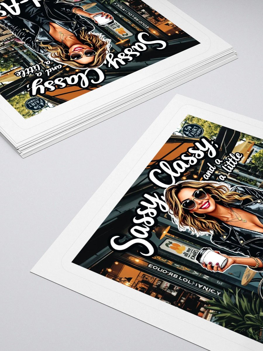 Sassy & Classy Kiss Cut Stickers product image (4)