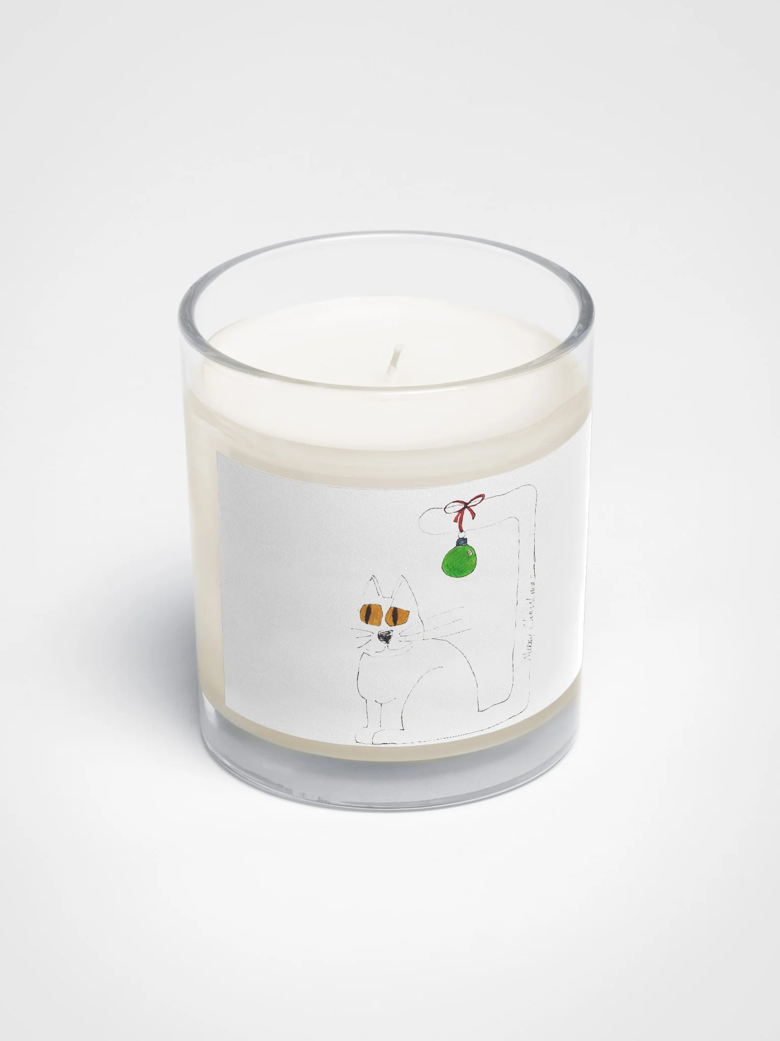 Cat and Ball Soy Wax Candle product image (2)