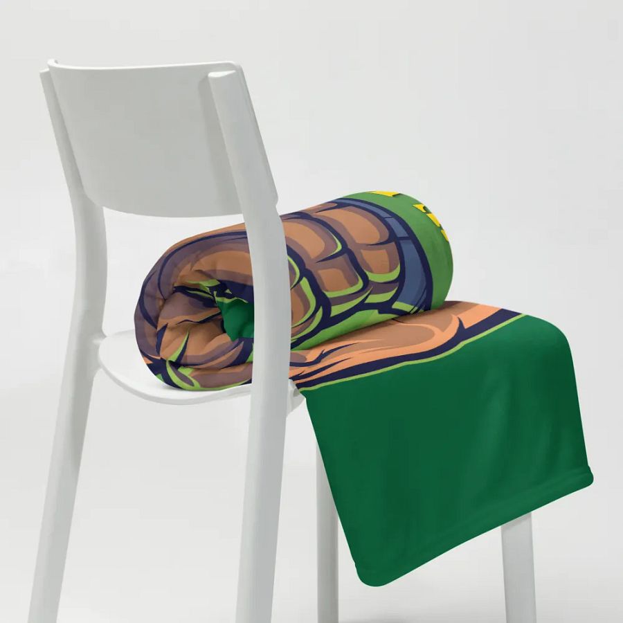 Lone Wolf Throw Blanket product image (9)