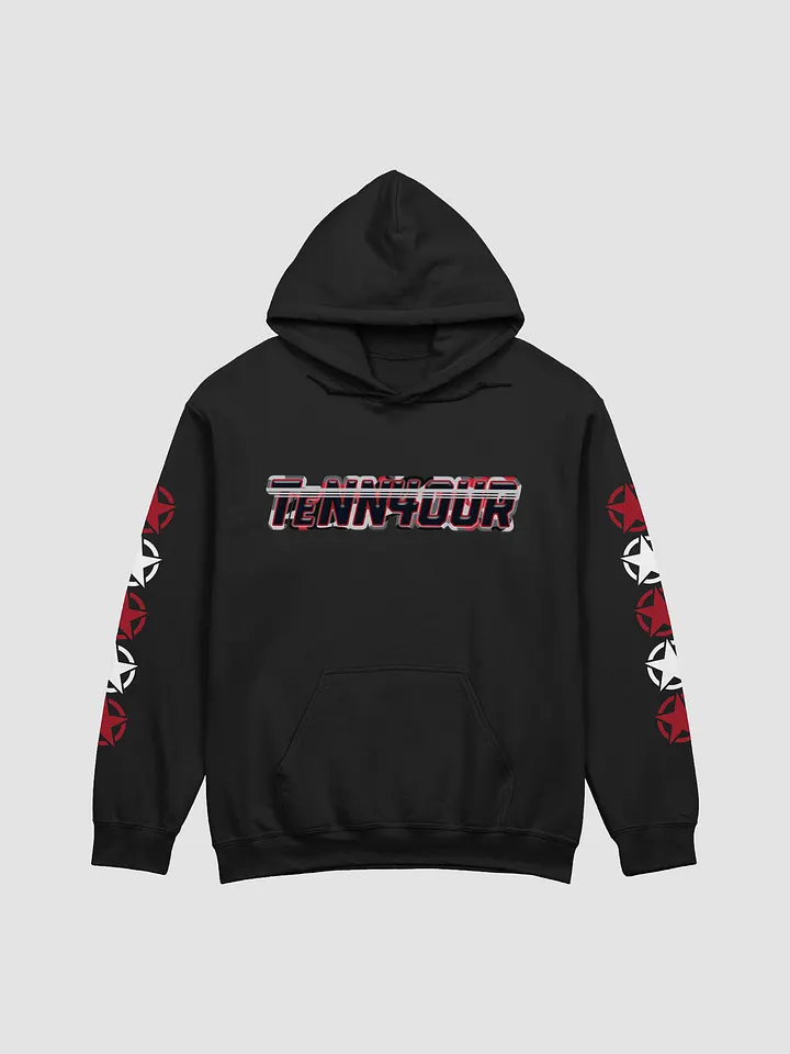 #TeNN4OURARMY Hoodie Red & White product image (1)