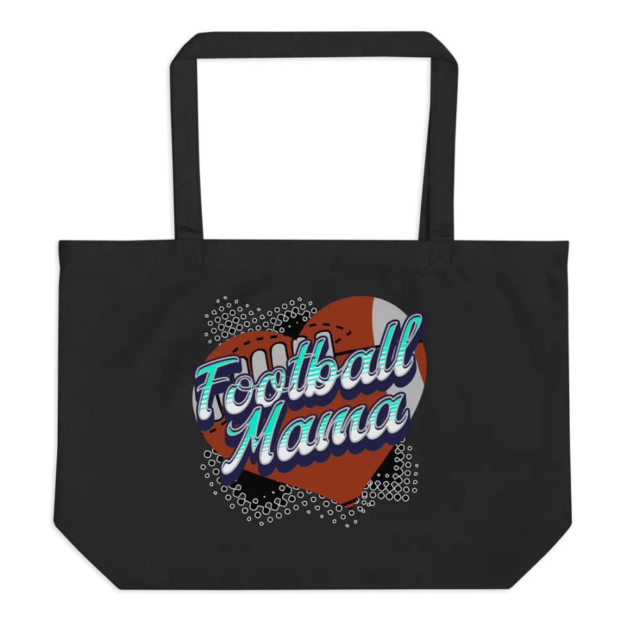Mama Heart Football Mama Tote product image (1)