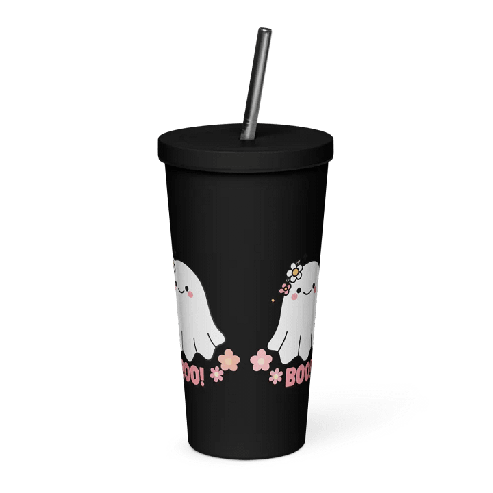 Flower Boo Ghost Insulated Tumbler product image (2)