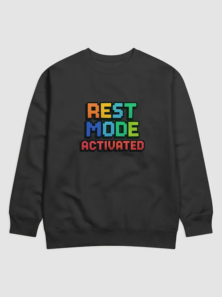 Pixelated Rest Mode Premium Sweatshirt product image (1)