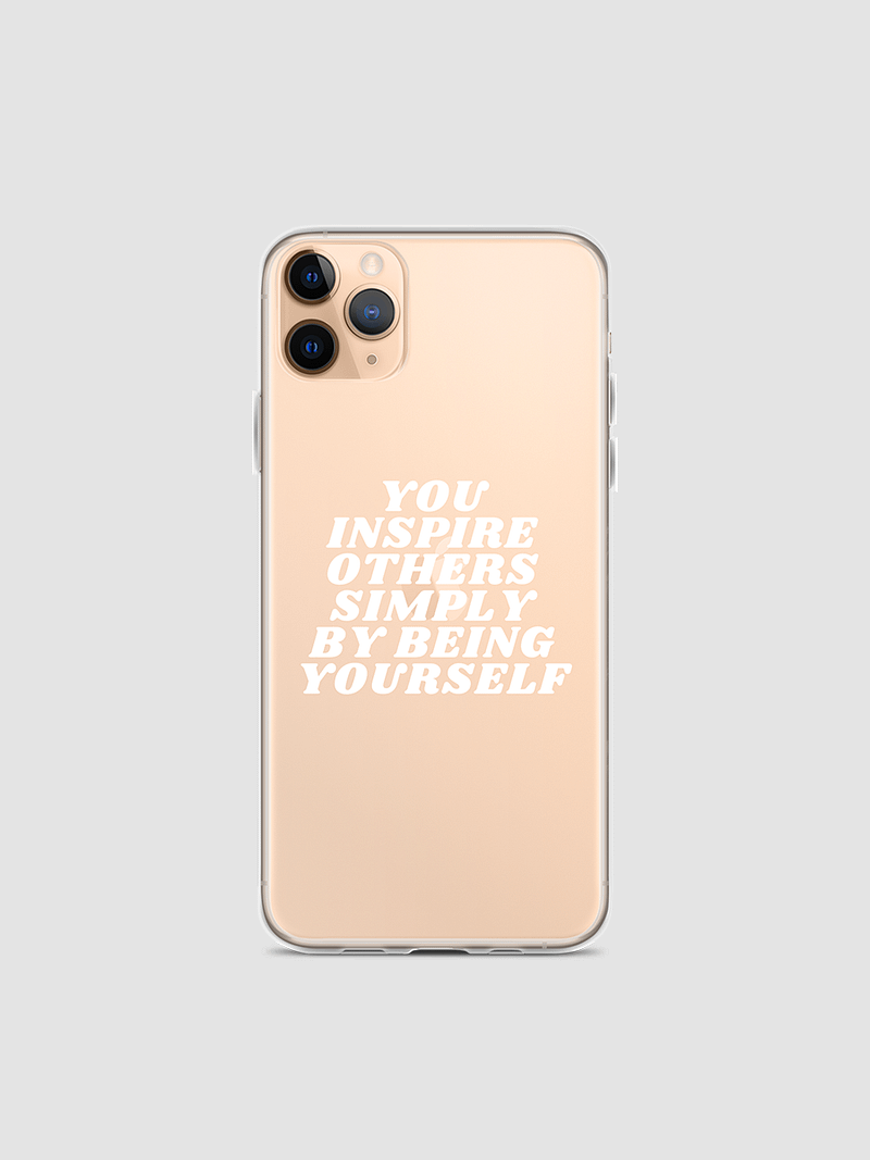 "You inspire others" iPhone Case