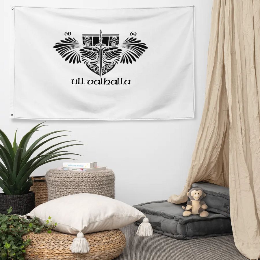Remembrance Till Valhalla Flag product image (5)