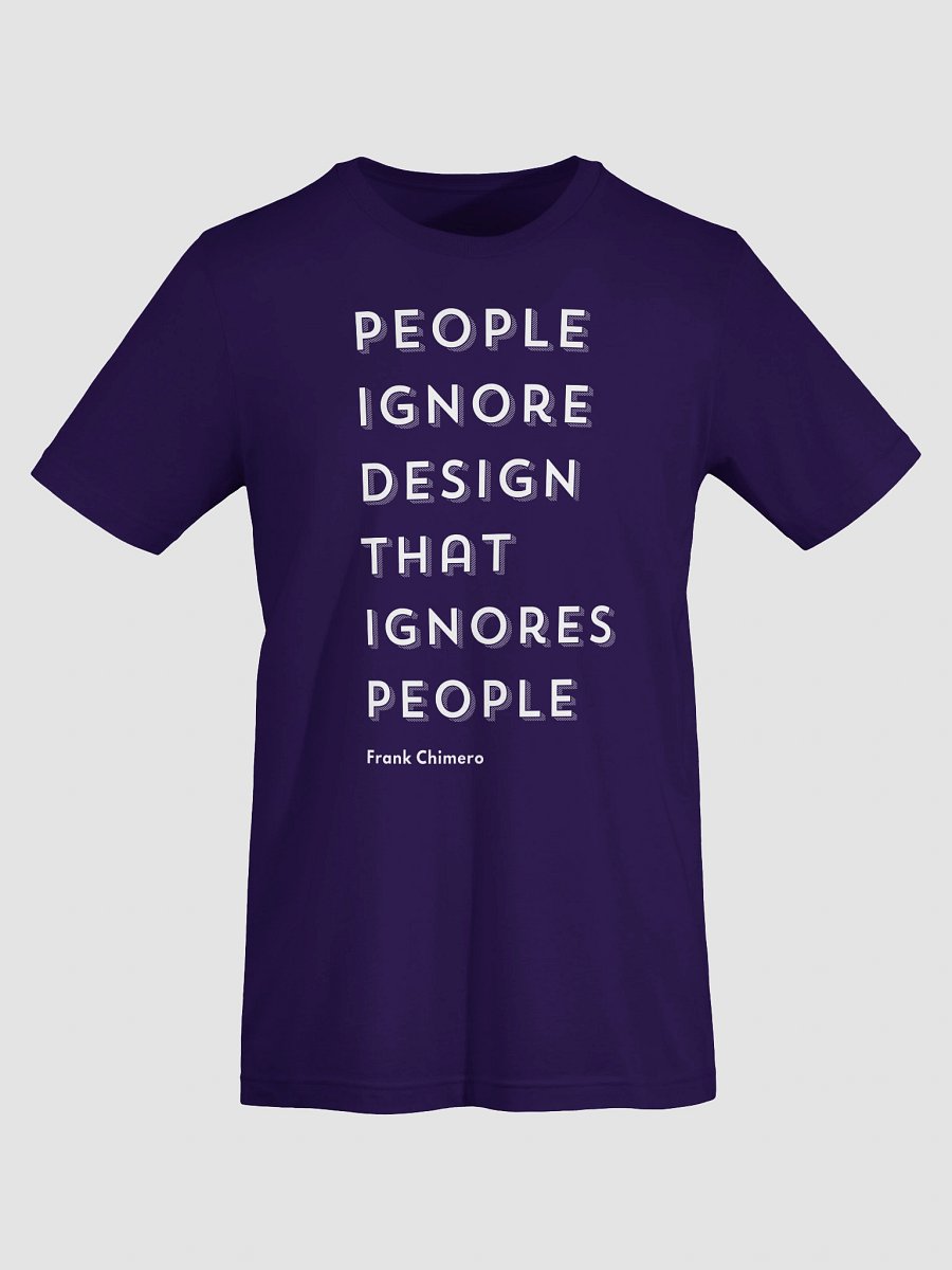 People ignore design that ignores people product image (7)