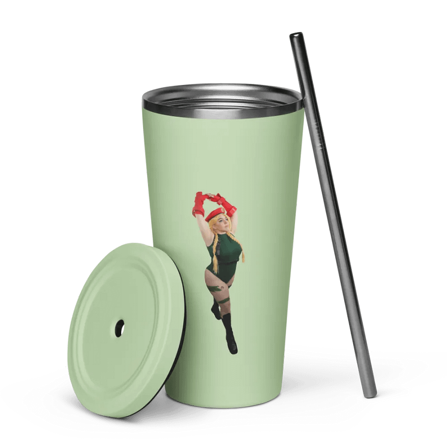 Cammy Insulated Tumbler w/ Straw product image (7)
