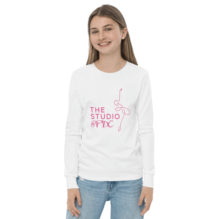 Youth Long Sleeve | Multiple Colours with Pink Logo product image (7)