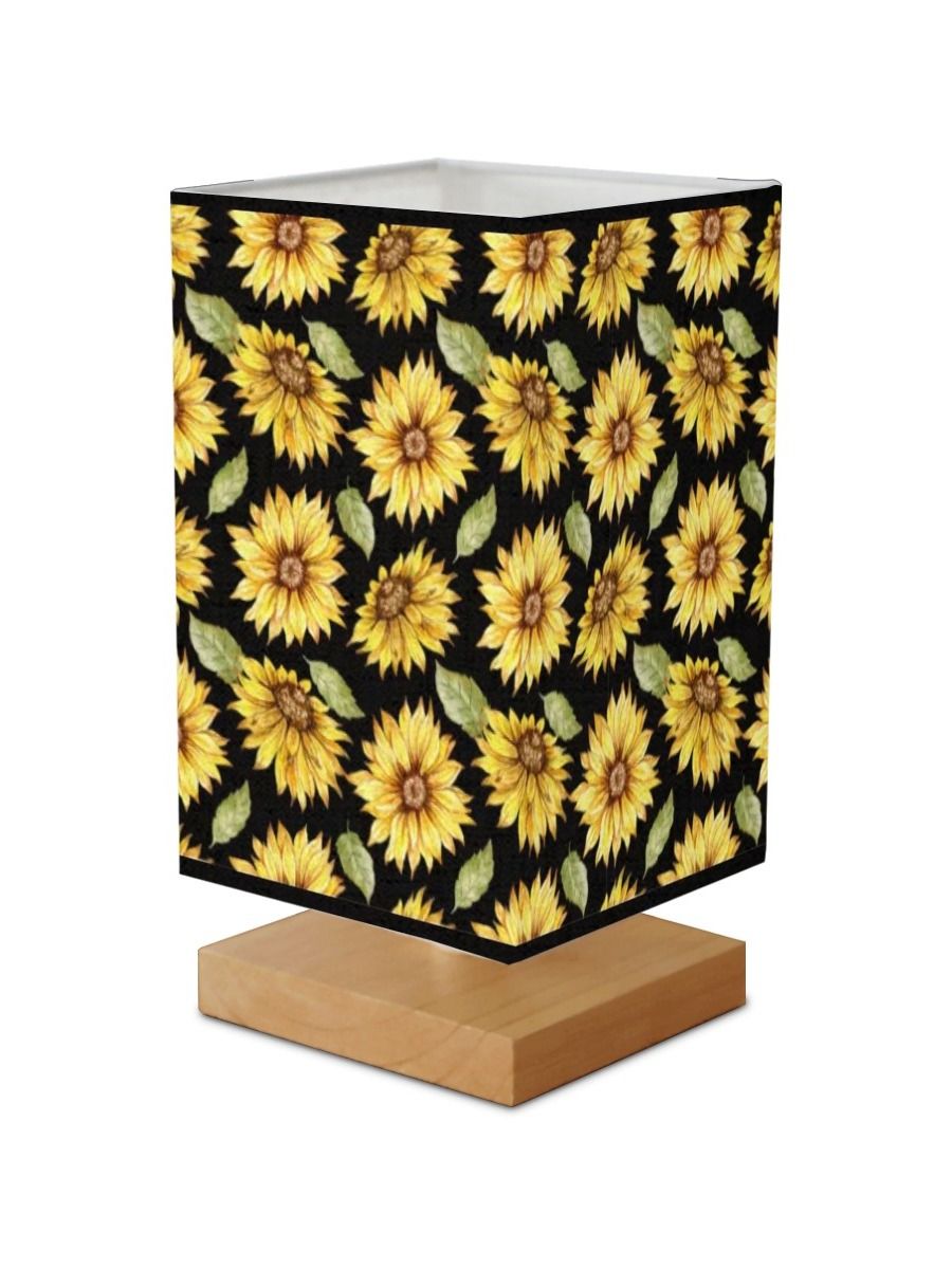 Square Table Lamp- Spring-Time All different flowers!! product image (2)