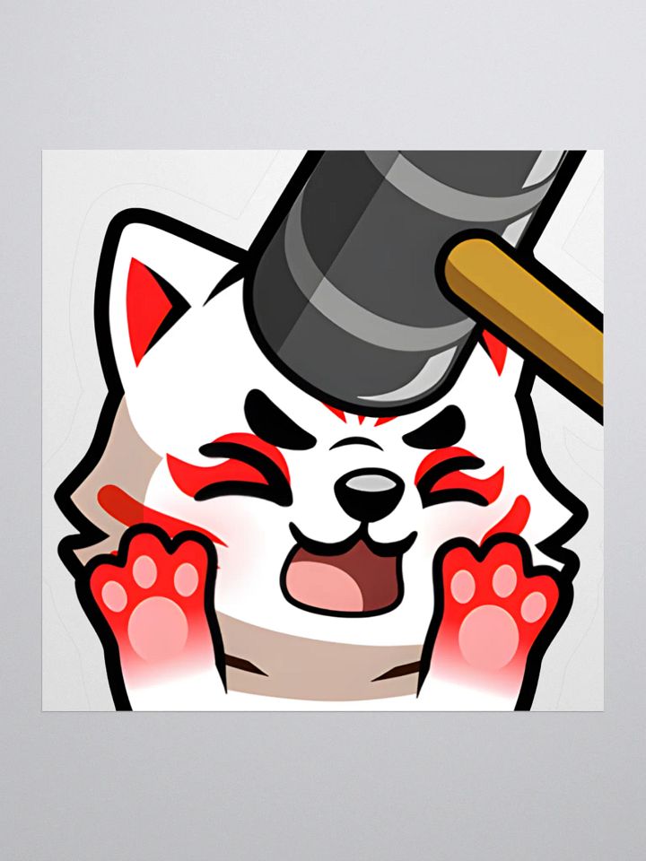 Niko Hammer Bonk Sticker product image (1)
