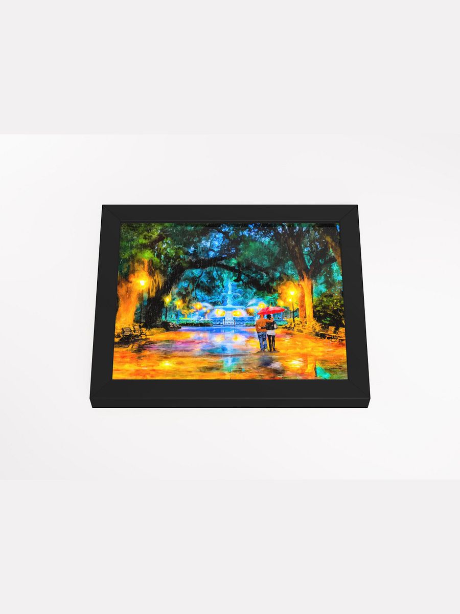 Forsyth Park – Savannah Fountain Framed Poster product image (3)