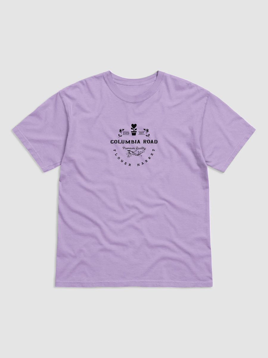 Columbia Road Market Heavyweight Cotton T-Shirt (Orchid) product image (1)