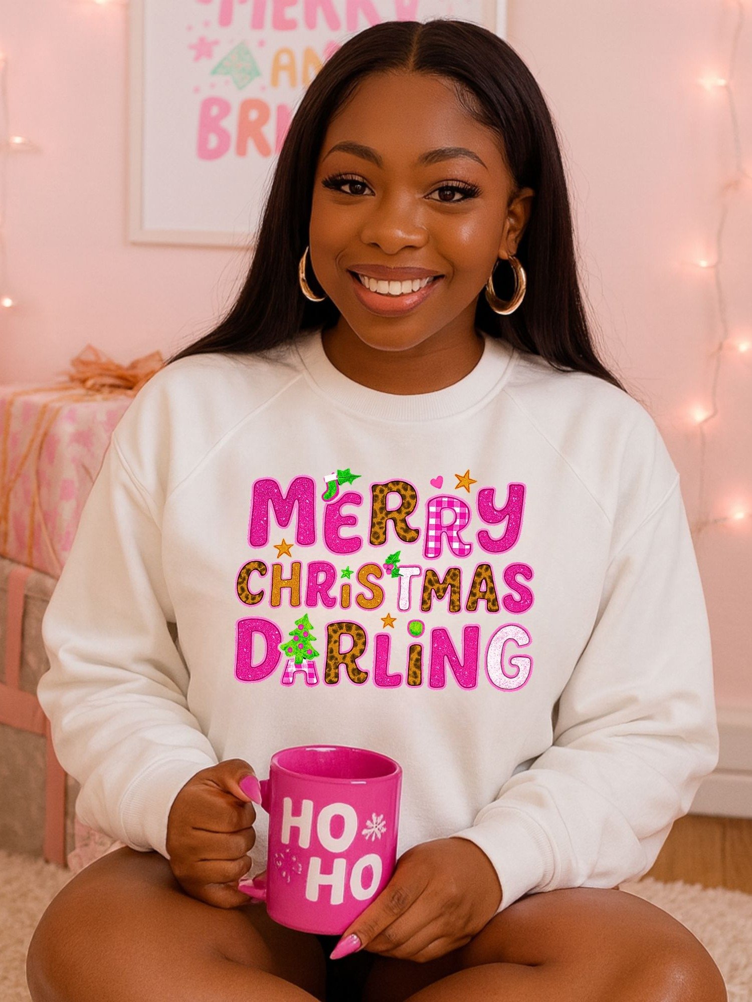 MERRY CHRISTMAS DARLING Sweater product image (3)