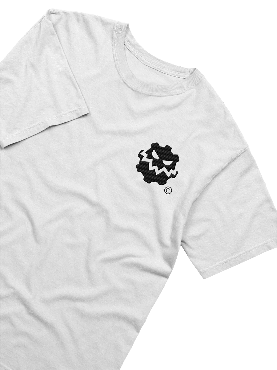 Cog Monster Embroidered Black Logo T-Shirt product image (34)