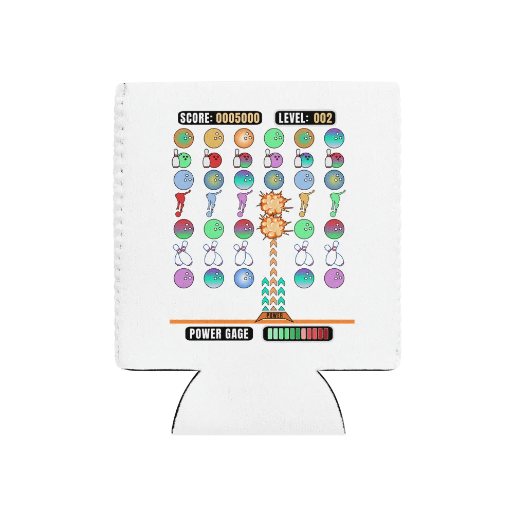 Space Invader Game Bowling StrikeMaster Can Cooler product image (1)