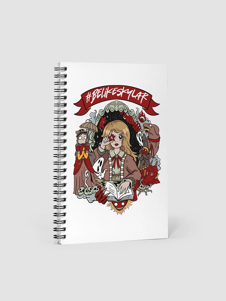 #BELIKESKYLAR Spiral NoteBook product image (1)