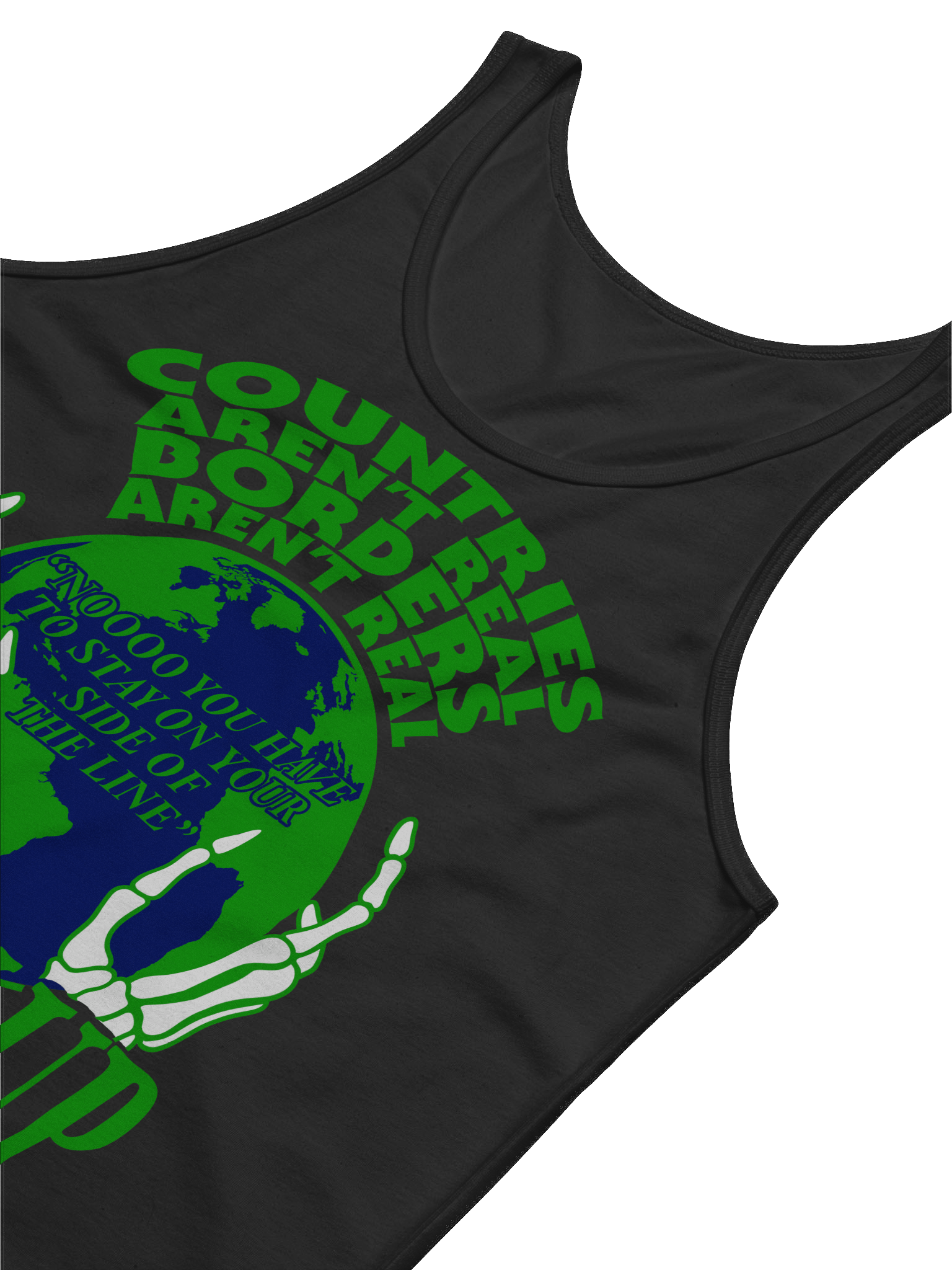 COUNTRYS ARENT REAL , TANK TOP product image (11)