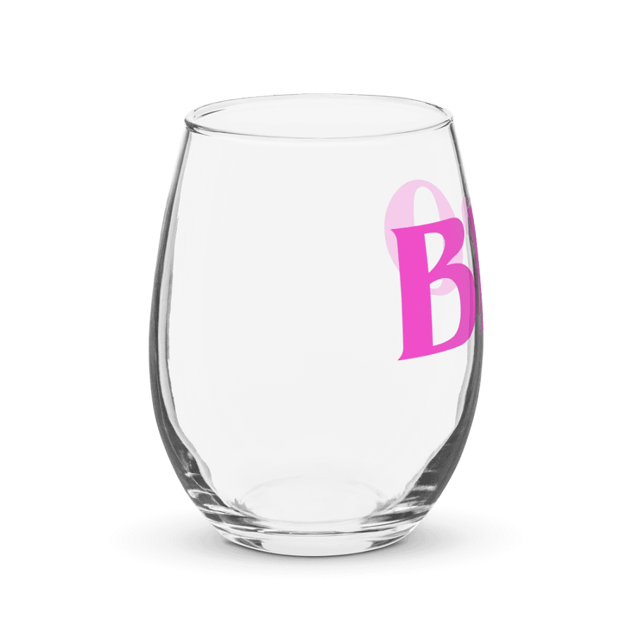 Bro stemless wine glass product image (5)