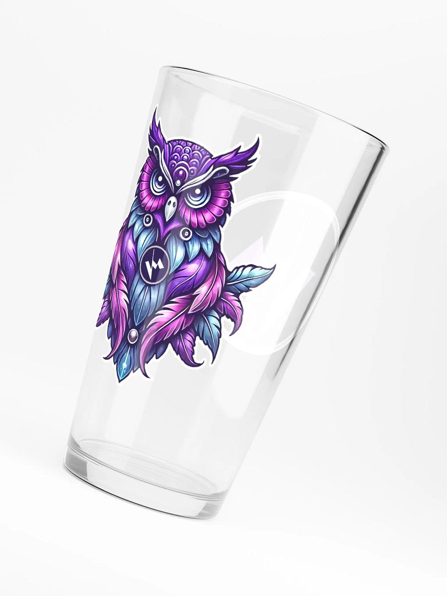 TVM Mystical Owl Shaker Pint Glass product image (1)