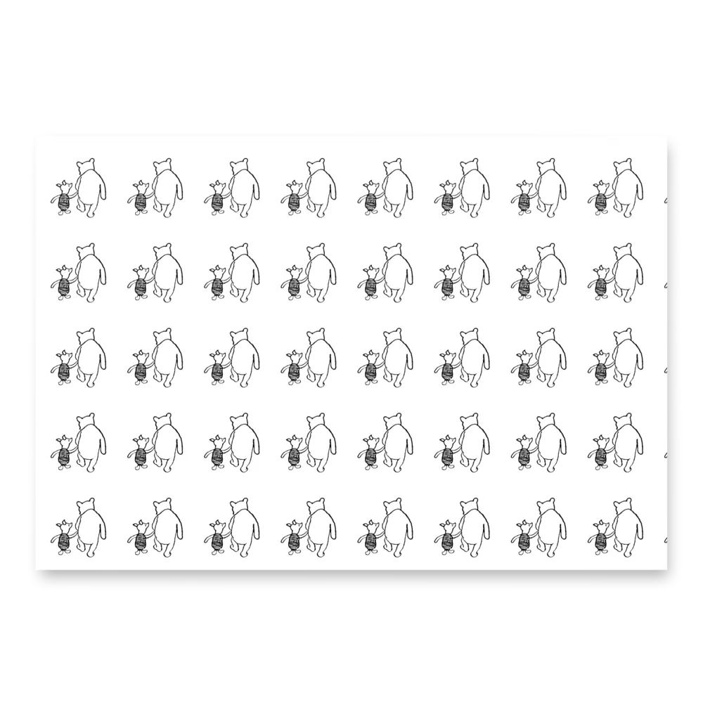 Pooh Bear Wrapping Paper product image (2)