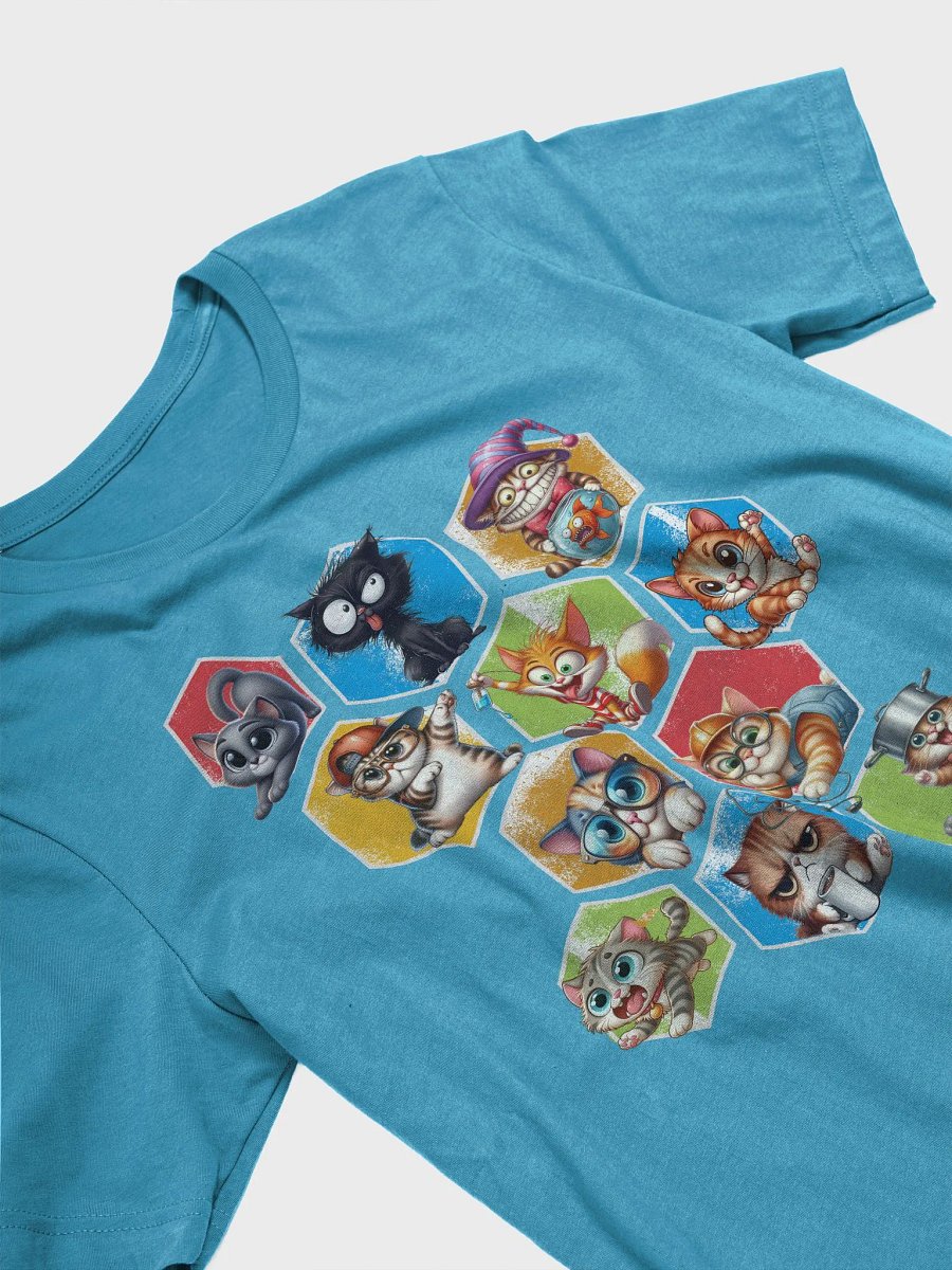 Funny Cats in Cubes for Anyone Who Loves Cats Felines Kitten T-Shirt product image (7)
