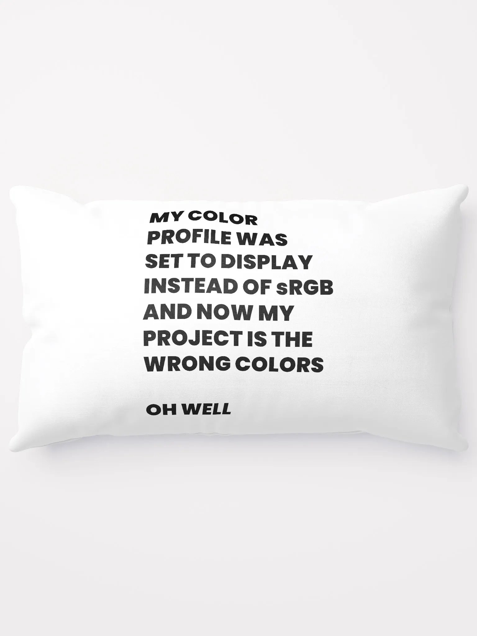 Color Profile Pillow product image (1)