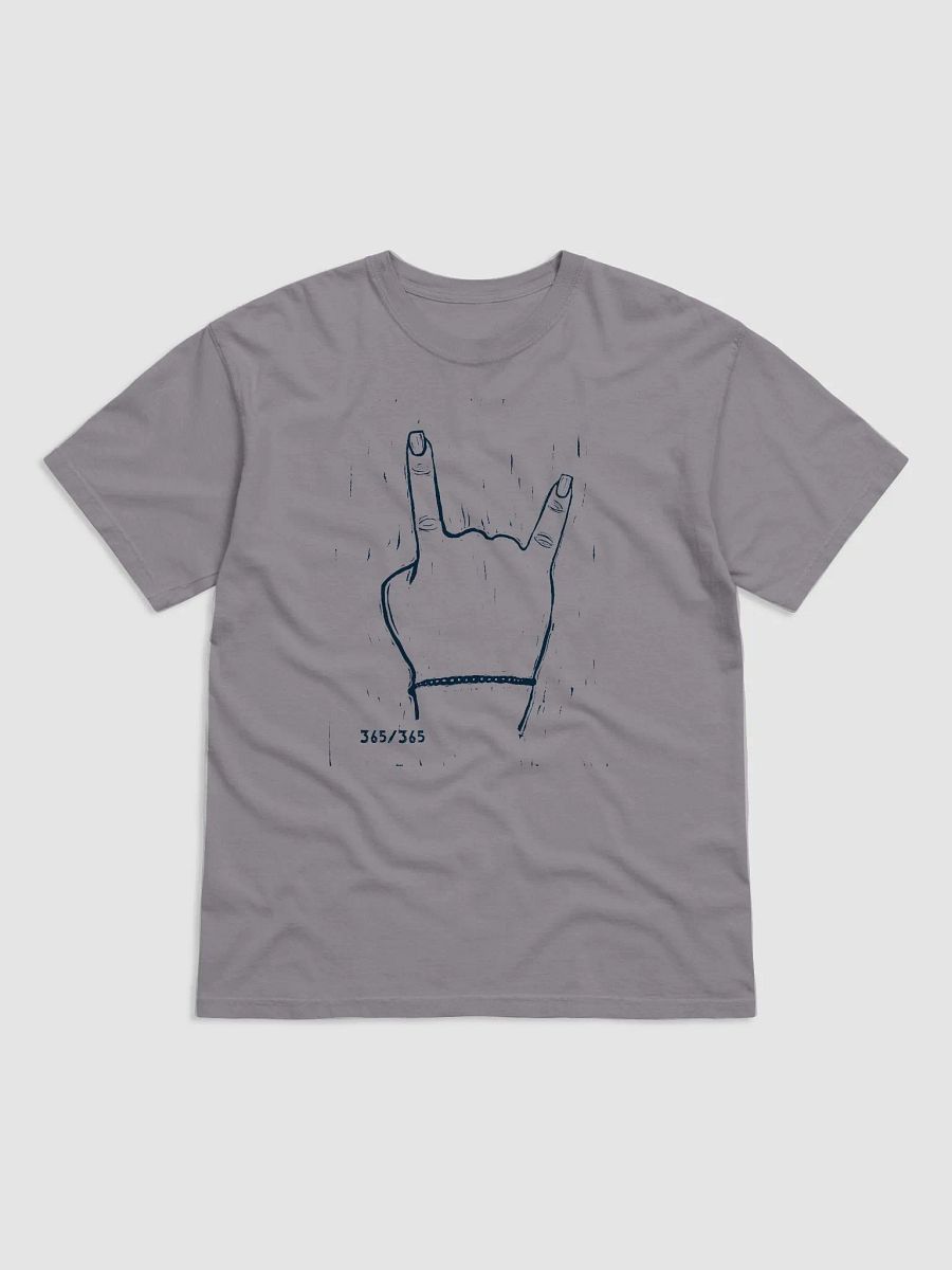 Linocut Rock On Short Sleeve Shirt product image (4)