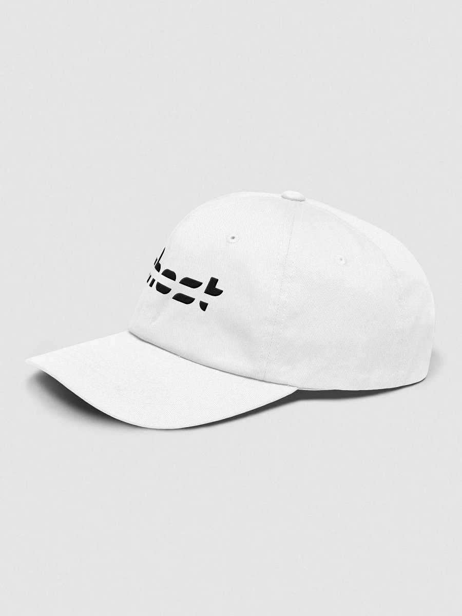Ghost white dad hat product image (3)