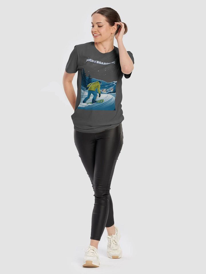Nightboarding - Midnight Snowboarding T-shirt product image (3)