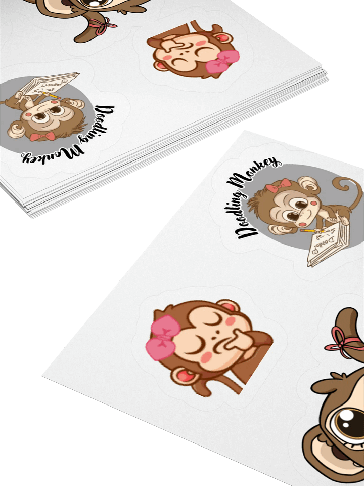 Monkey Stickers!! product image (6)