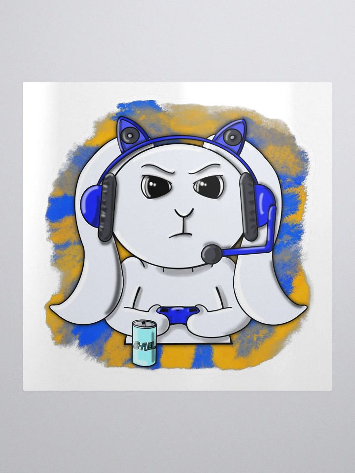 Gamer Bunny Sticker product image (2)