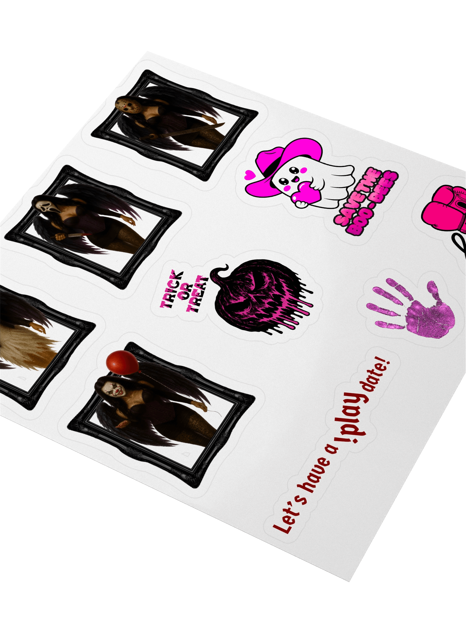 Angel's October Kiss Cut Stickers Set product image (3)